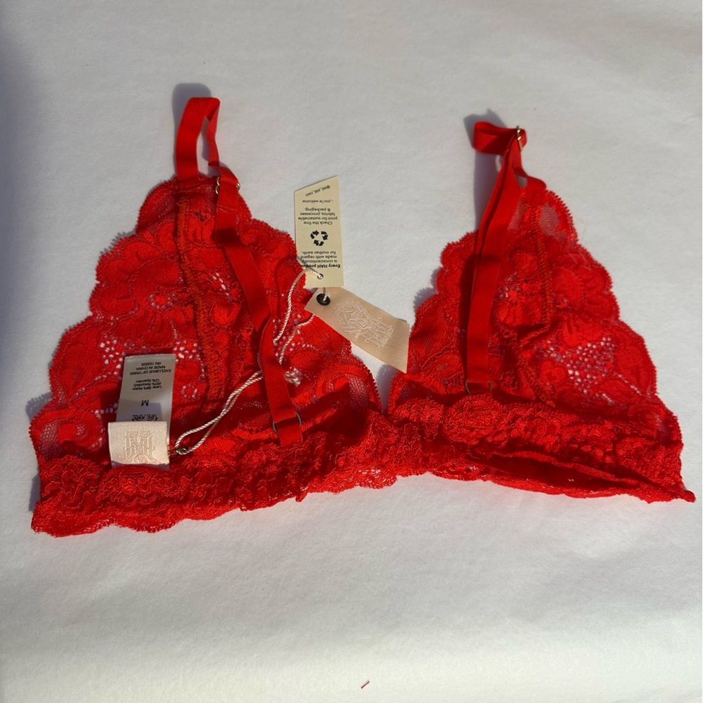 NWT We Are HAH HAH Chi Bralittle - siren red - Picture 5 of 5